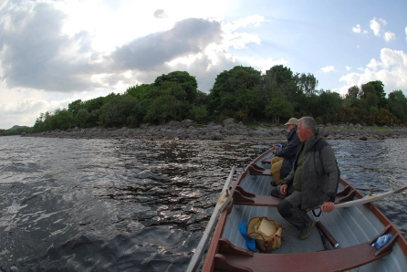 Over the stern Over the stern